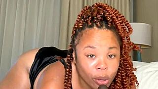 Thick Redbone MILF Caught Squirting Her Pussy Wildly with Toys