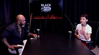 got those fangs for vampire fans, filmed with couples, soft guy couldn’t keep up - annie clementine on sheer red