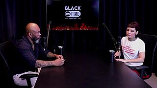 got those fangs for vampire fans, filmed with couples, soft guy couldn’t keep up - annie clementine on sheer red