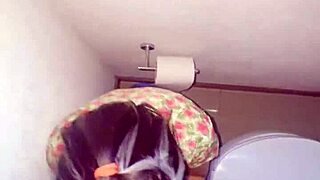 My friends were banging in rooms so I fucked a latina in bathroom at party!