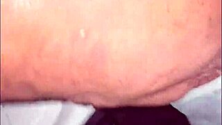 She pees outdoors, then I lick her wet granny pussy dry.