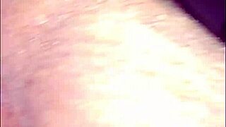 She pees outdoors, then I lick her wet granny pussy dry.