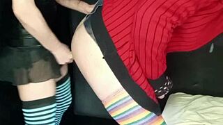 do i bang my boyfriend's ass until he bursts with a strapon?