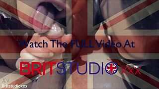 Two British Girls Suck Cock and Swallow Cum, Wow!