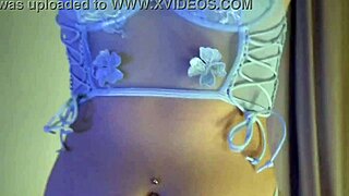 yo, check my teen girlfriend in lingerie playing with toys!