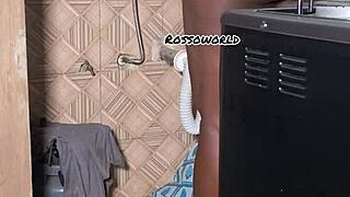 Hidden Camera Captures Naked Stepmum in Shocking Private Moment