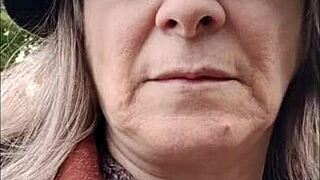 Public Humiliation and Exhibition in City Streets with Buttplug and Flashing Orgy.