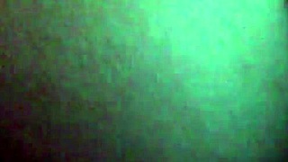 Blindfolded wife Angie cums on cock