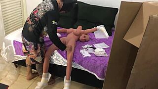 My new girlfriend arrived, Alice, a stunning and realistic sex toy doll.