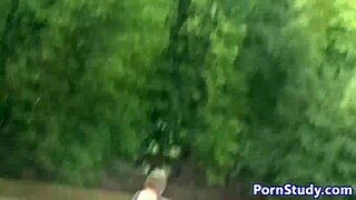 Public Nude Fetish: Eurobabe Rides Waterbike Fully Exposed