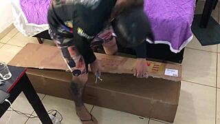 My new girlfriend arrived, Alice, a stunning and realistic sex toy doll.