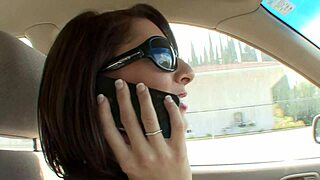 victoria delice in hardcore amateur pool scene with blowjob