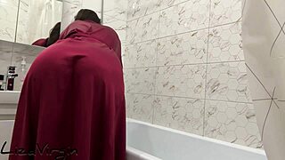 Excited Milf Pornstar Bathes Ass And Pussy In Bedroom Pov