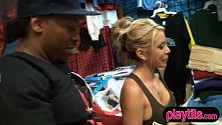 Teen sluts perform sex stunts for cash