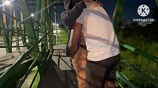 damn, married chick bangin in public on live street cam or sumthin