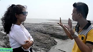 she met her fb friend for the first time and got pounded desi style