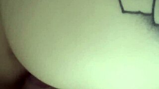 Finger His Ass in Tight Amateur Banging with Cum