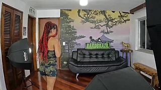 Hell yeah, is Lua Baiana pregnant after first interracial banging?