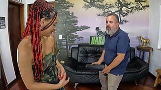 Hell yeah, is Lua Baiana pregnant after first interracial banging?