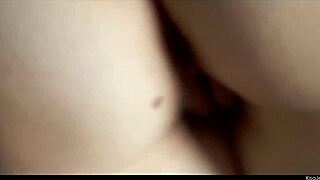 pink haired teen 18+ fucks in doggy style pov