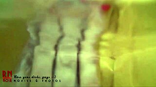 College Girl Bathes in Baby Bath While Masturbating Her Shaved Pussy in Scene 2