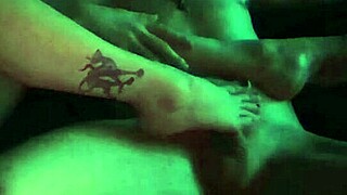 yo, giving my stepbrother a sexy oiled footjob feels so wild and sensual today