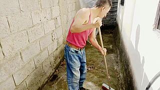 perverted busty spanish boss seduces and drills old employee in wild office romp. dripping wet secrets unfold.