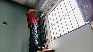 perverted busty spanish boss seduces and drills old employee in wild office romp. dripping wet secrets unfold.