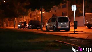 Valen Pink's Latina Ass Fucks Lucky Fan Hard