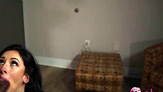 Kdiggz' BBC overwhelms Jackie Ohhh's tight mouth for cumshot