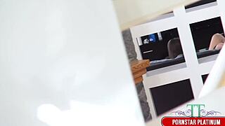 blazing brunette tiffany tyler drains big dick james deens warm milk