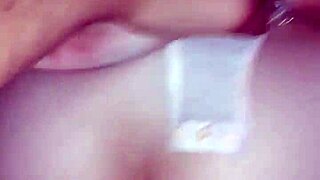 Teen Girlfriend in Lingerie Skips Class to Ride Cheating Creampie with Dealer