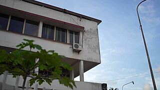 Gang bang session with horny girlfriend and friends