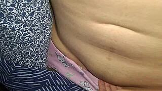 Uncle's Wife Sends Naughty Clip from Next Room