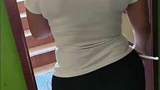 Hey, step-nephew, suck me like a whore while husband’s away!