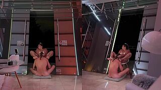 i love swapping oral with my partner, licking wet pussy and getting blown