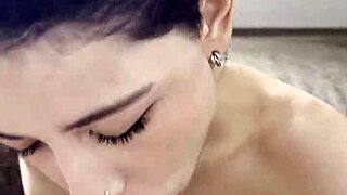 Best Friend Sucks and Swallows Cum in Dorm Room