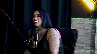 Marcely Mello and Tifany Rocha in wild swing cast compilation on Sheer Red