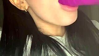 Horny British Teen Coed Plays Solo with Toys in POV. Her Webcam Show Gets Wild!