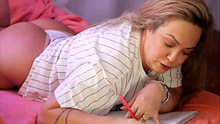 Surprise Christmas gift with anal pounding by Alessandra Maia and Joseph