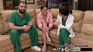 Kendra Heart Toys Vibrator To Orgasm, Moaning Solo Masturbation Behind Scenes