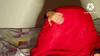 big ass beautiful desi lal sari bhabhi fuck in doggy style by devar