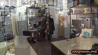 Hot Brunette Girl Pounded by Pawn Man on Hidden Cam