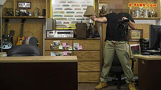 Small tits babe caught on hidden cam getting pounded by a nasty pawn guy