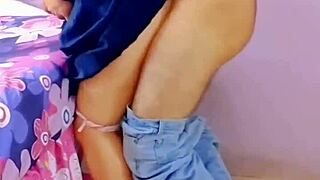 After begging her, she finally gave me her virgin ass on this real homemade end-of-school trip!