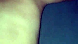 Teen interracial bent over in hot doggy style action