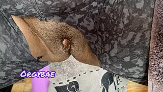 hey cuckold, watch me tease with my ebony feet in lingerie