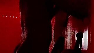 amateur couple handcuffs me, slow strokes big cock to facial cumshot