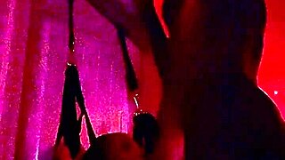 amateur couple handcuffs me, slow strokes big cock to facial cumshot