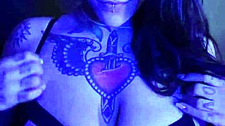 Fetish Brazilian Tattooed Woman With Huge Tits And Piercings